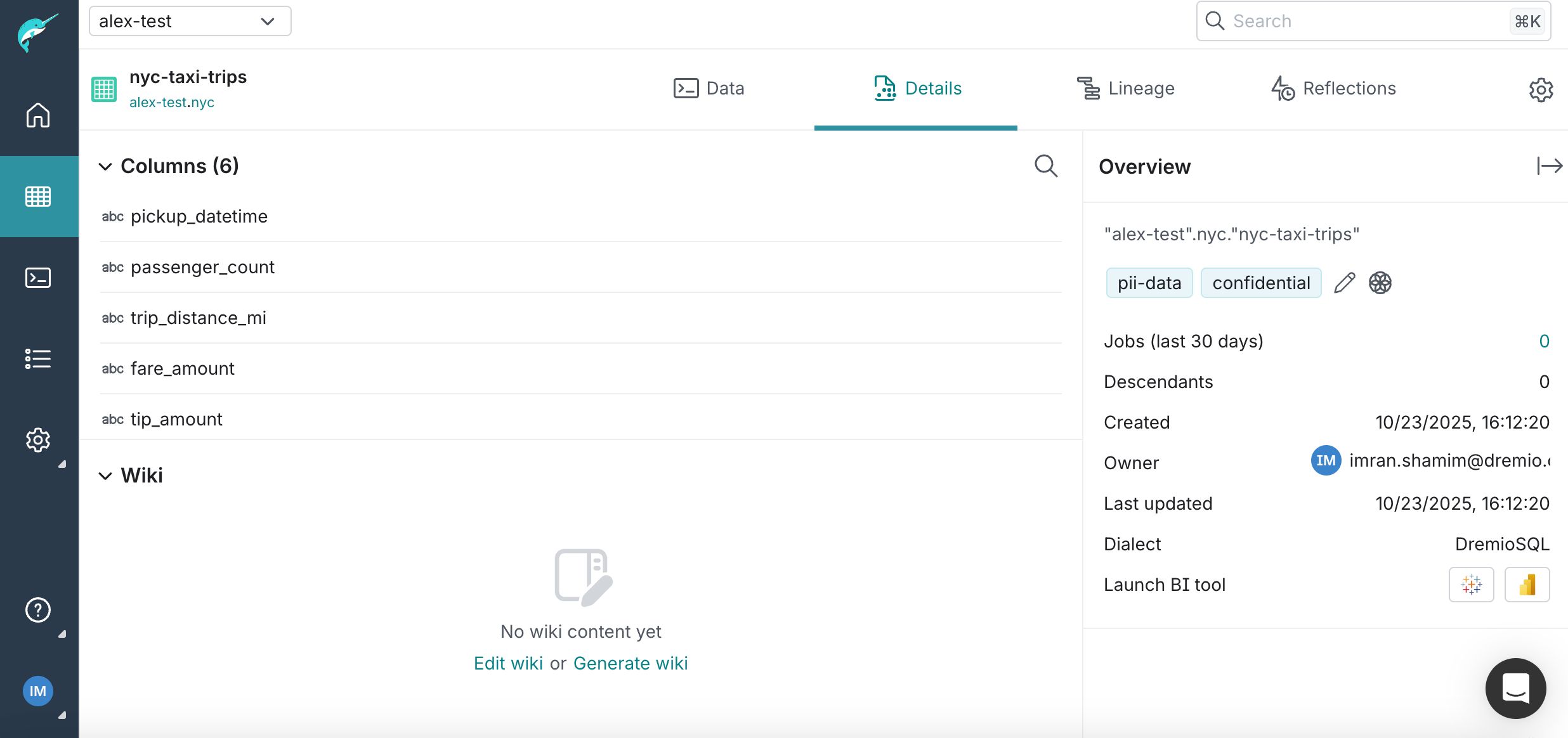 This image shows an example of creating labels.